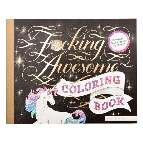 Fucking Awesome Coloring Book